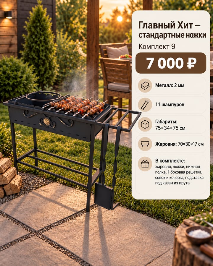 Главный Хит на стандартных ножках — Комплект 9