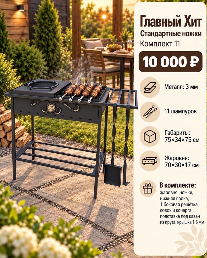 Главный Хит на стандартных ножках — Комплект 11