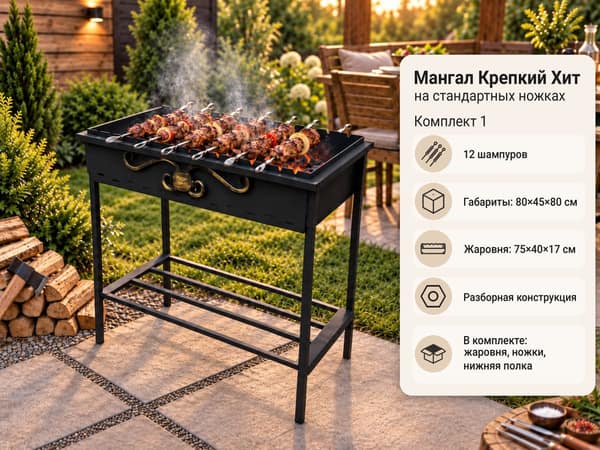 Крепкий Хит на стандартных ножках
