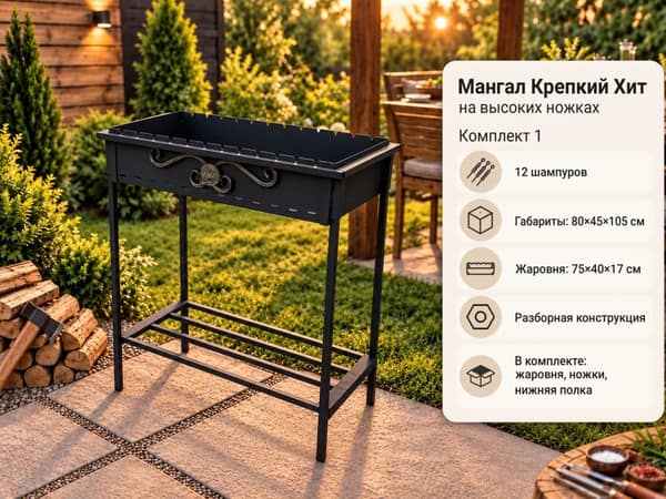 Крепкий Хит на высоких ножках