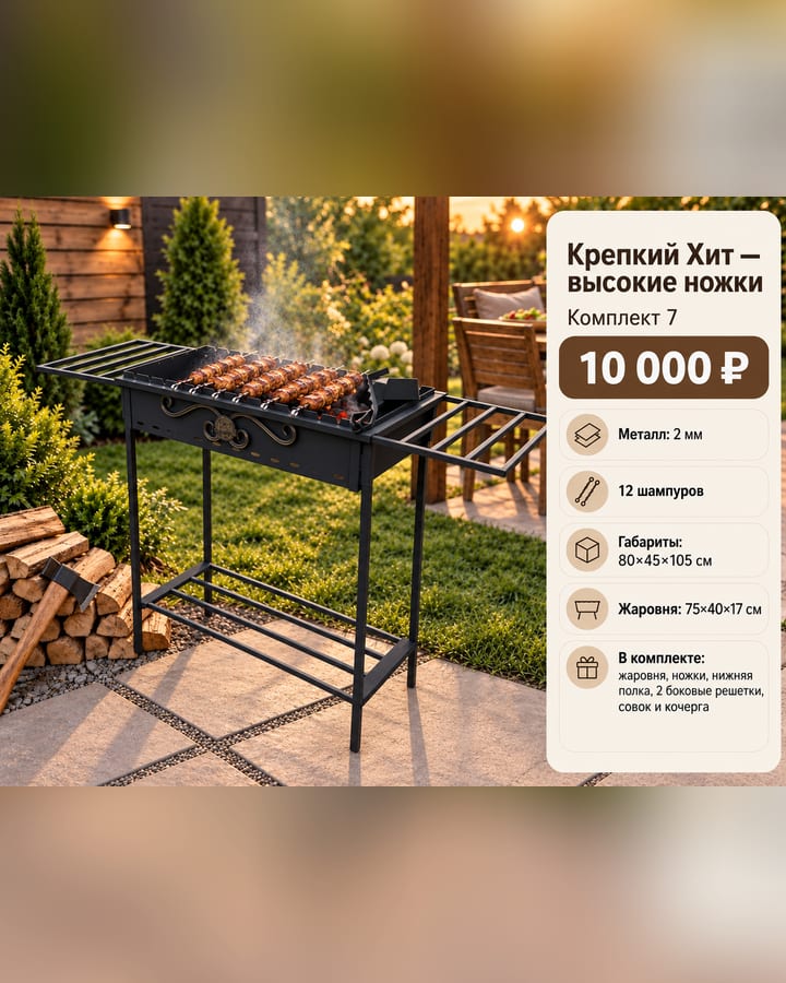 Крепкий Хит на высоких ножках — Комплект 7