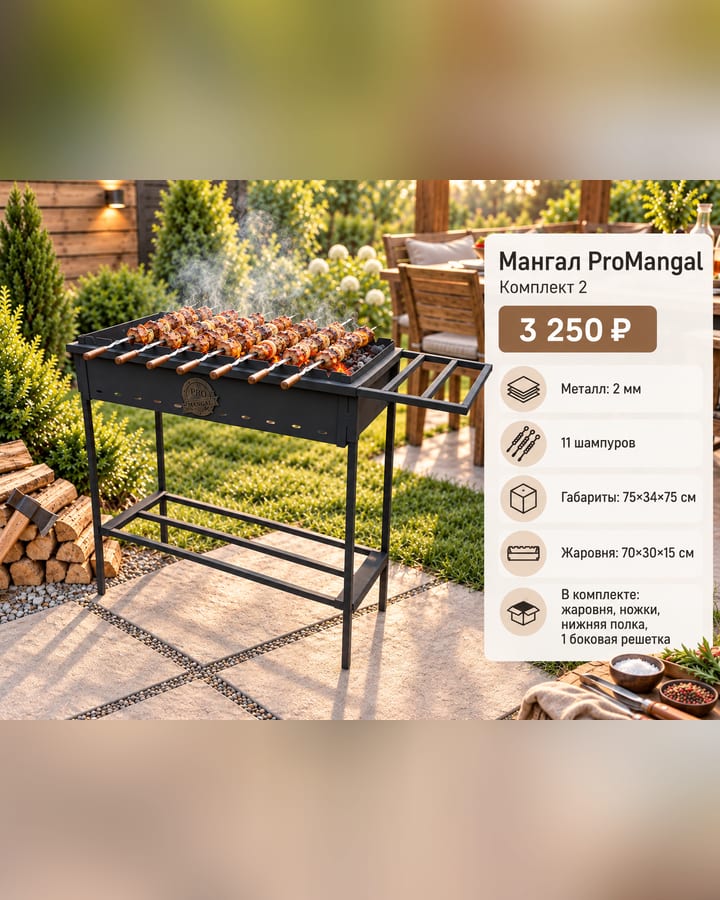 Мангал ProMangal — Комплект 2