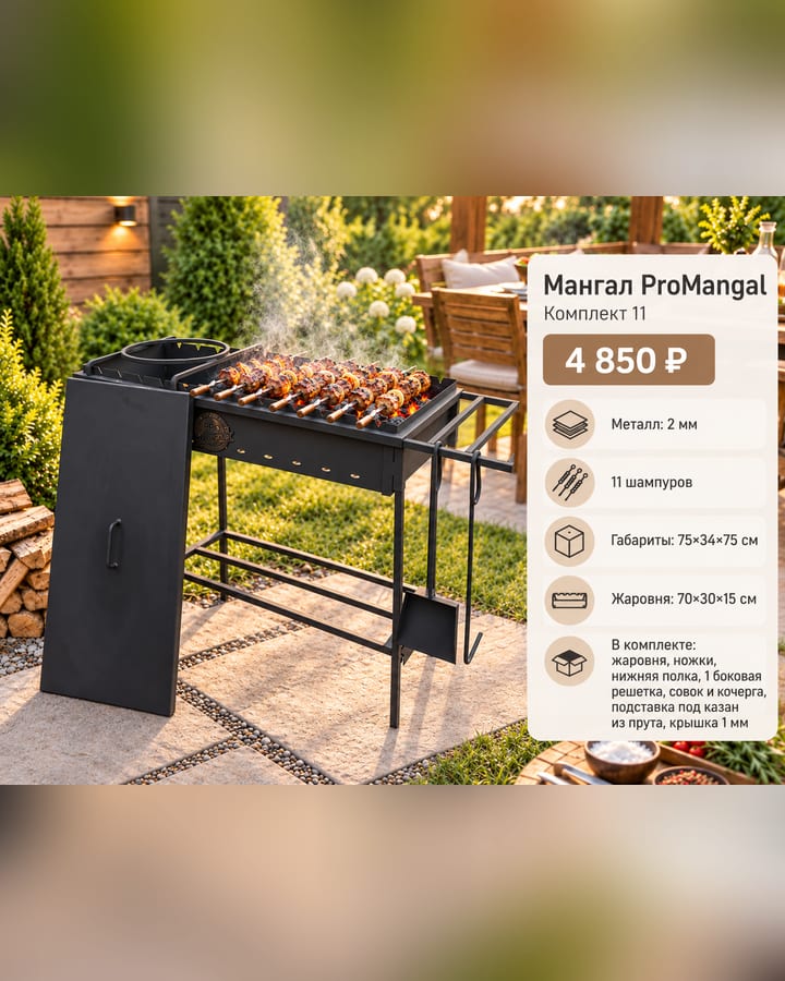 Мангал ProMangal — Комплект 11