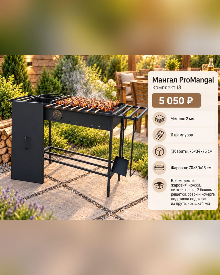 Мангал ProMangal — Комплект 13